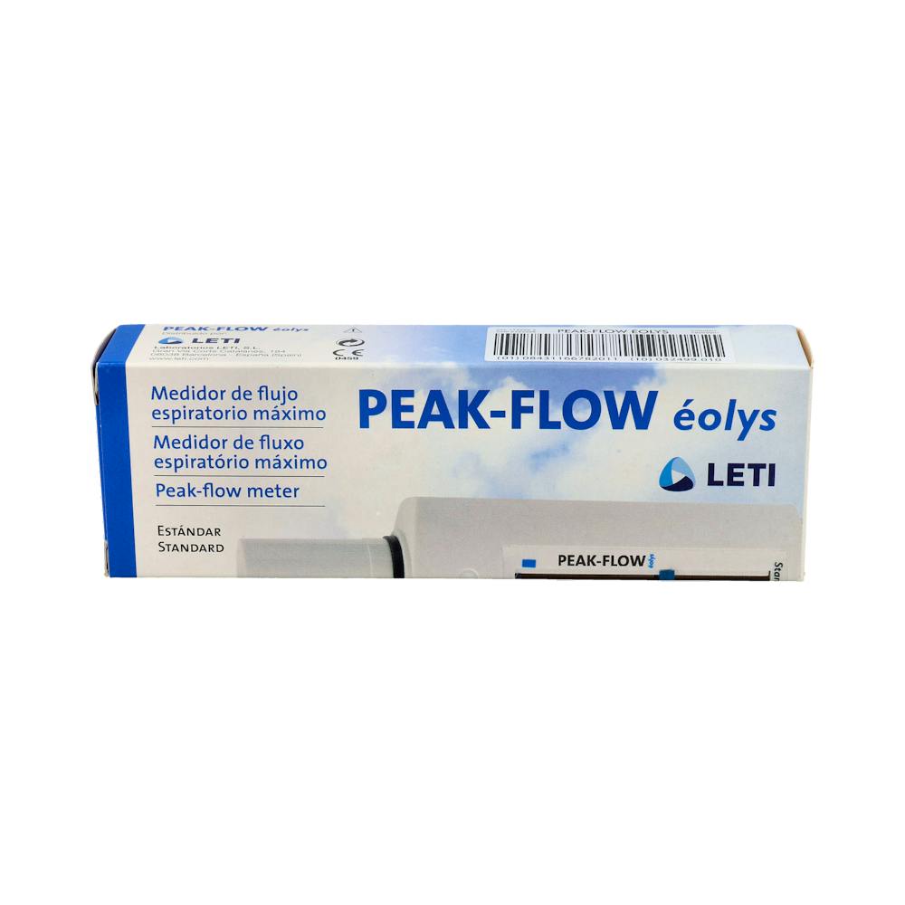 ESPIROMETRO MEDIDOR FLUJO ESPIRATORIO MAXIMO PEAKFLOW EOLYS ESTANDARD