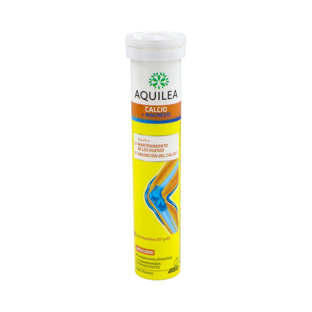 AQUILEA CALCIO + MAGNESIO 14 COMPRIMIDOS EFERVESCENTES