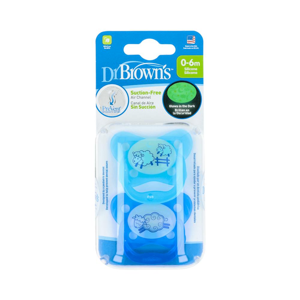 CHUPETE SILICONA NOCTURNO DR BROWN´S PREVENT 06