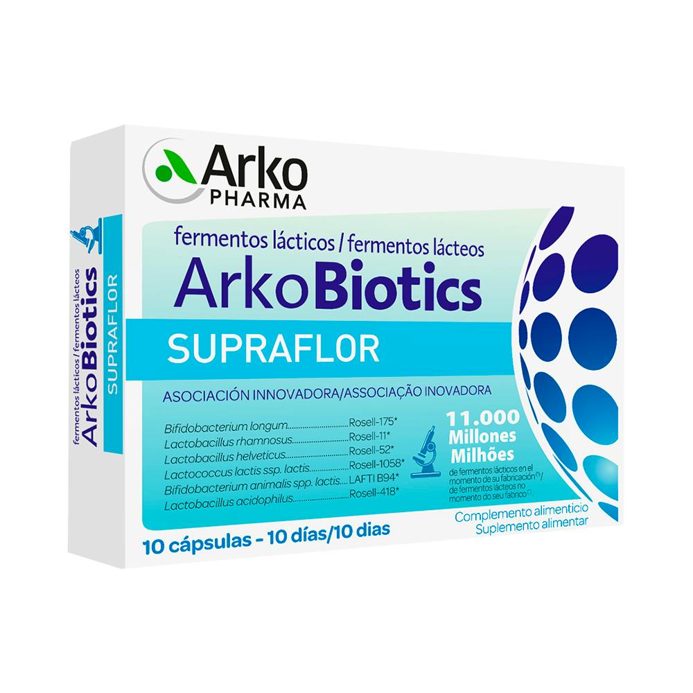 ARKOBIOTICS SUPRAFLOR ADULTOS 10 CAPSULAS