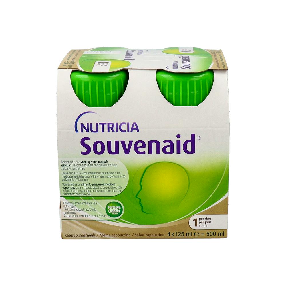 SOUVENAID CAPUCCINO 4X125ML