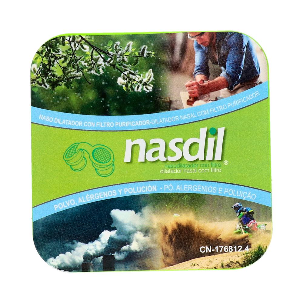 NASDIL DILATADOR NASAL CON FILTRO 1 U