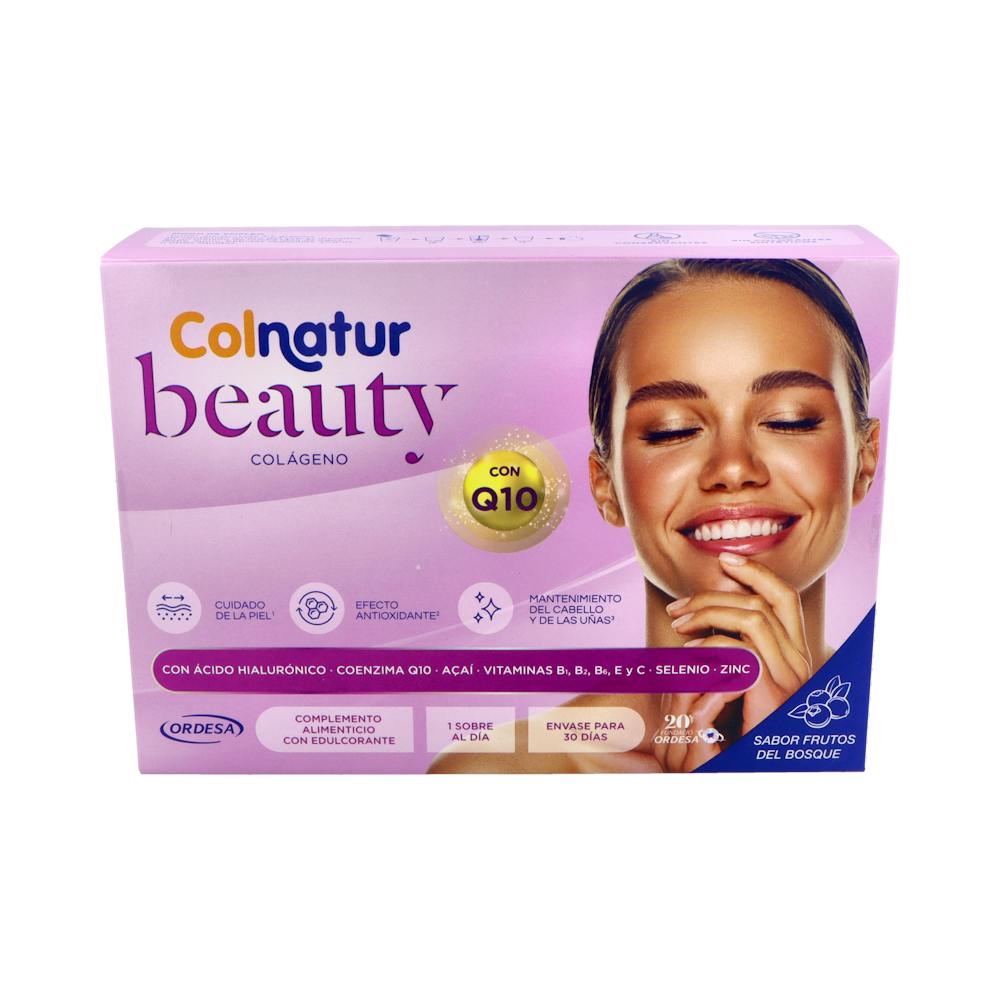 COLNATUR BEAUTY 30 SOBRES 37 G SABOR FRUTOS DEL BOSQUE