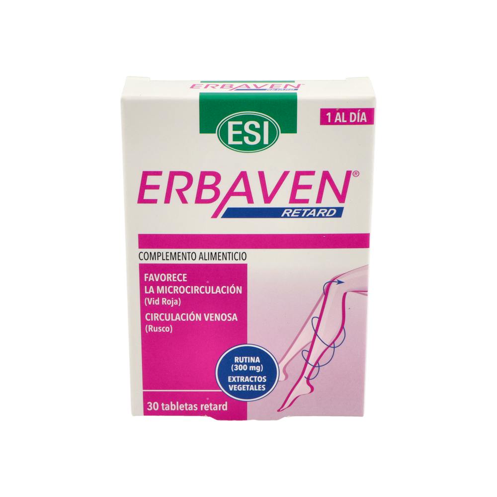 ESI ERBAVEN RETARD 30 TABLETAS