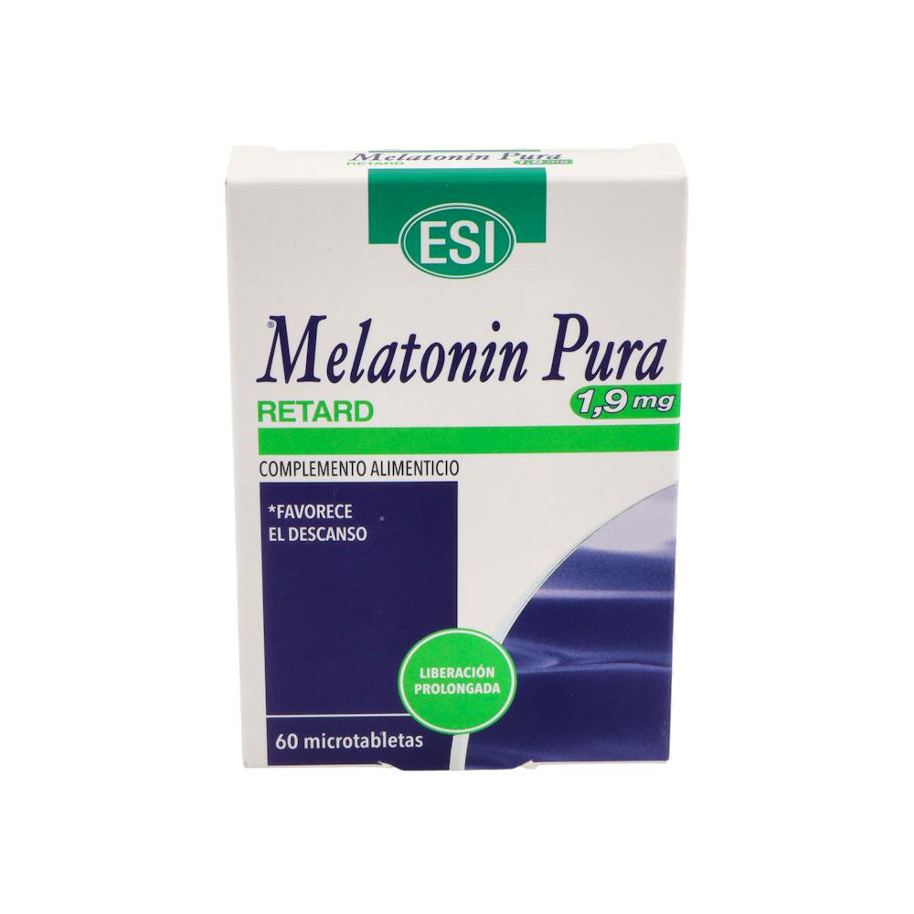 MELATONIN RETARD TAB ESI 190 MG 60 TABLETAS