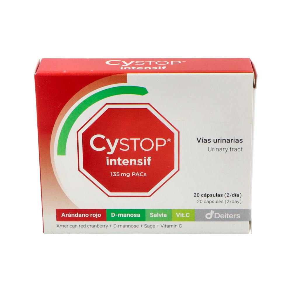 CYSTOP INTENSIF 20 CAPSULAS