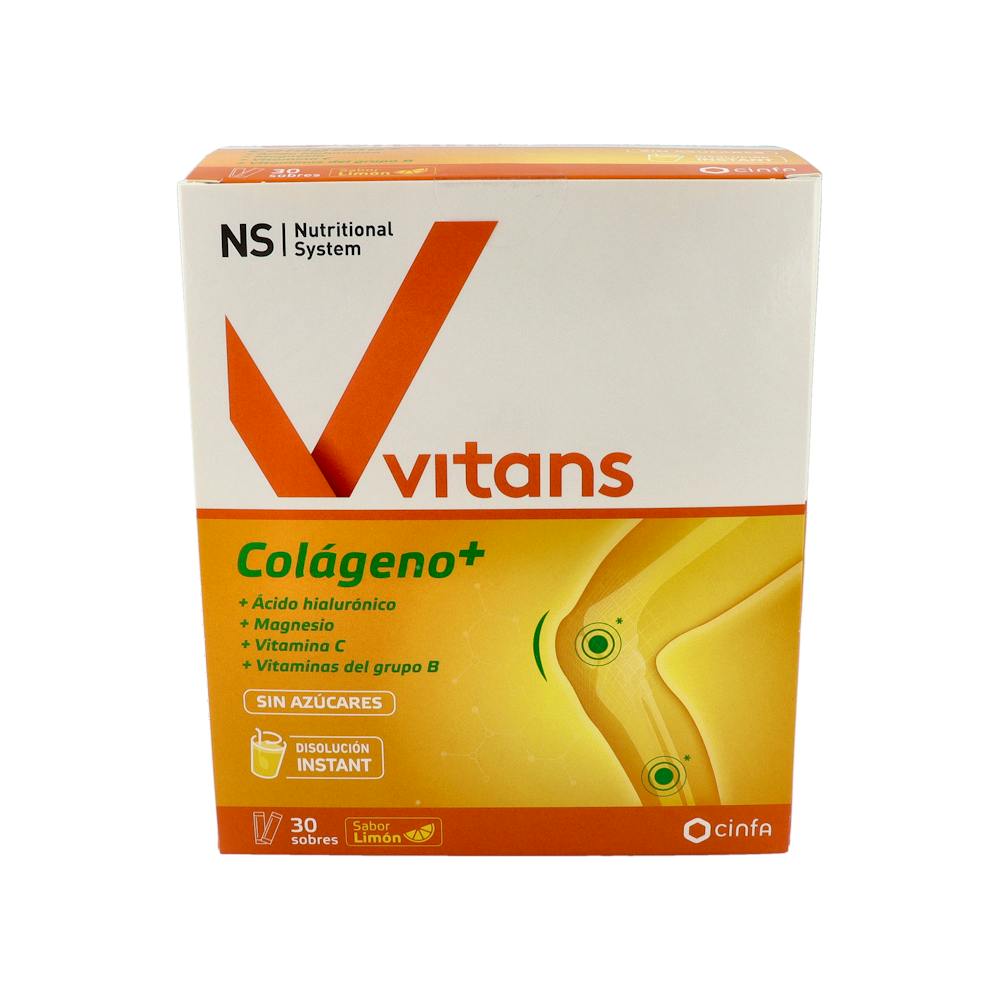 NS VITANS COLAGENO+ 30 SOBRES LIMON