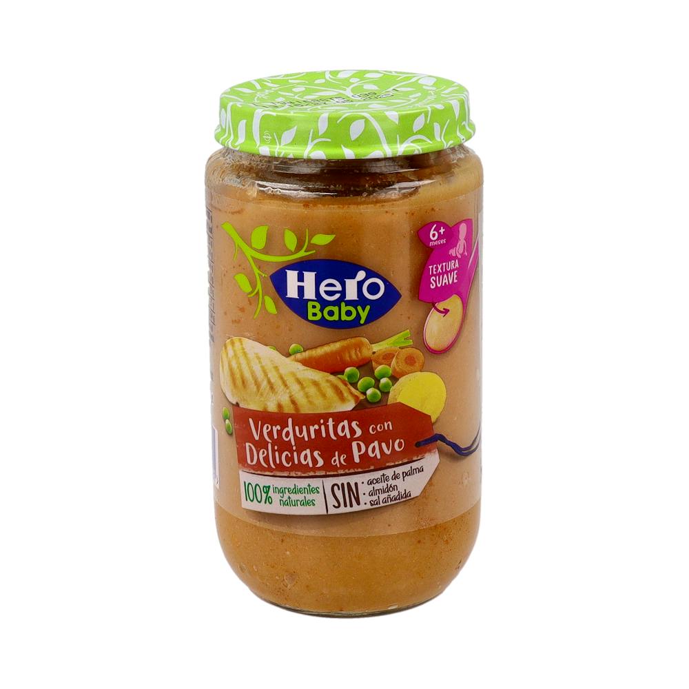 HERO BABY VERDURITAS TIERNAS CON PAVO HERO BABY 235 G