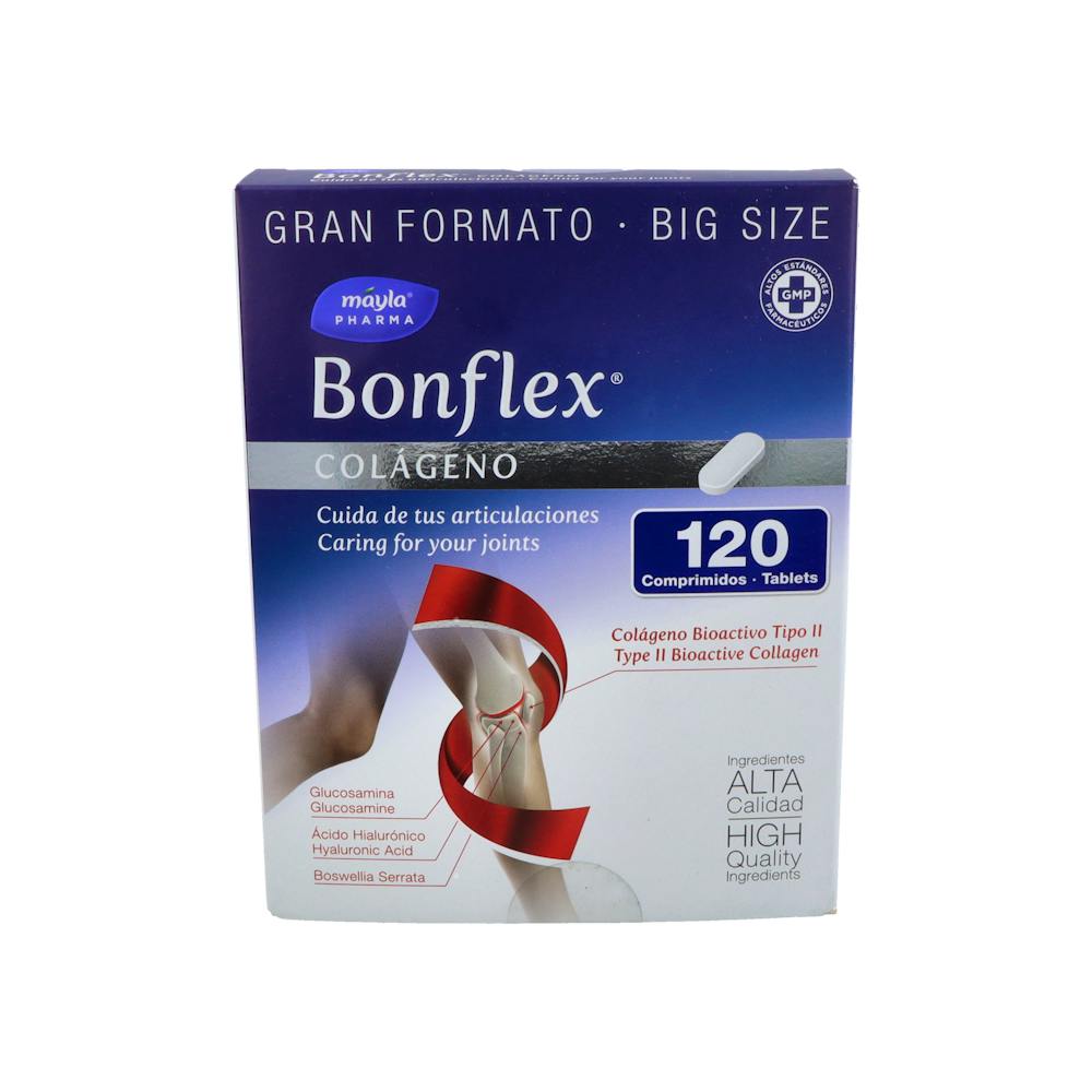 BONFLEX COLAGENO 120 COMPRIDOS MAYLA