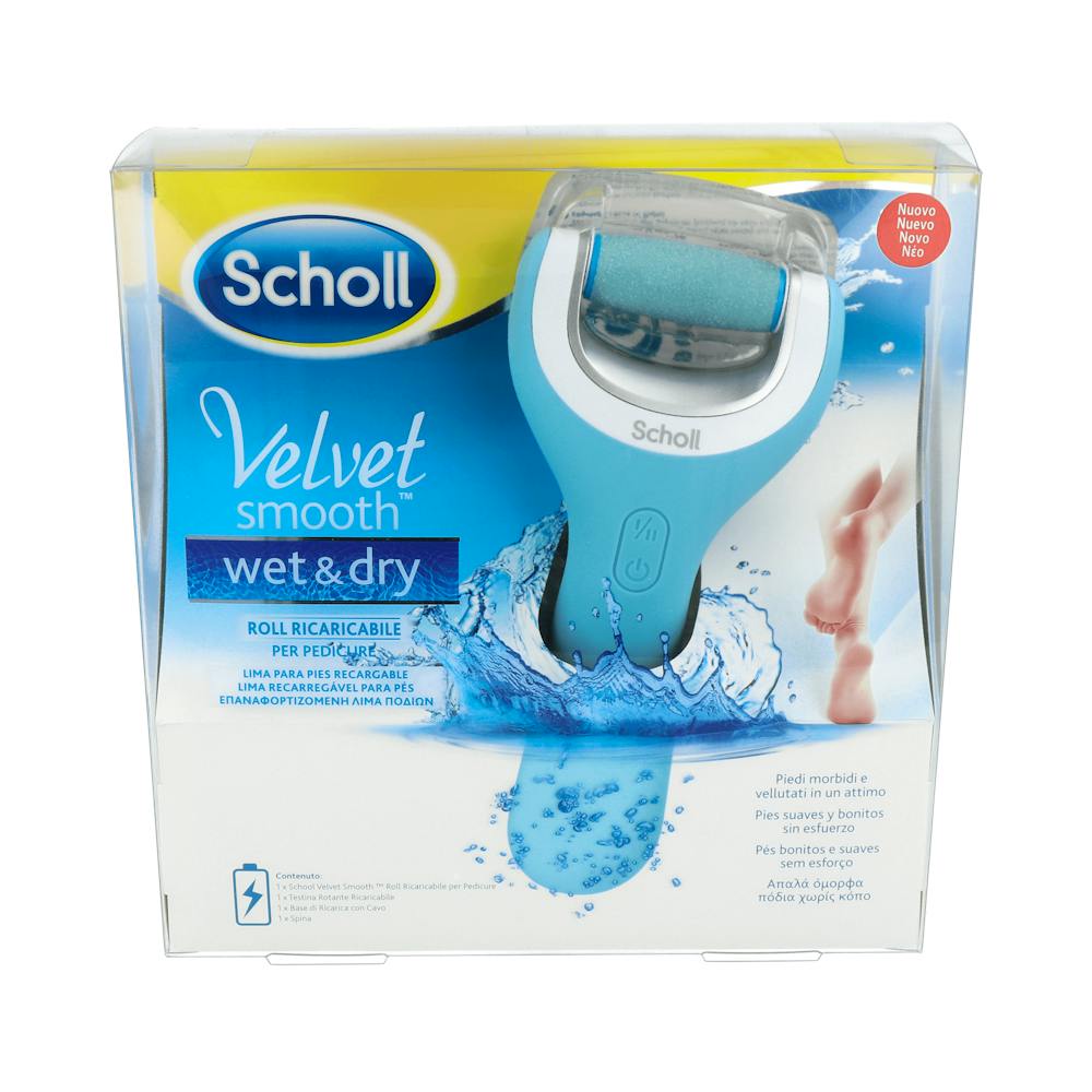 DR SCHOLL VELVET SMOOTH LIMA PIES WET &DRY RECARGABLE