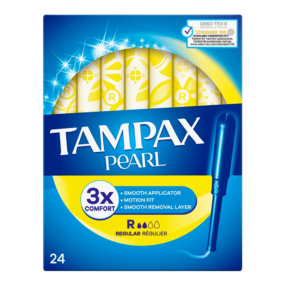 TAMPAX PEARL REGULAR 24U
