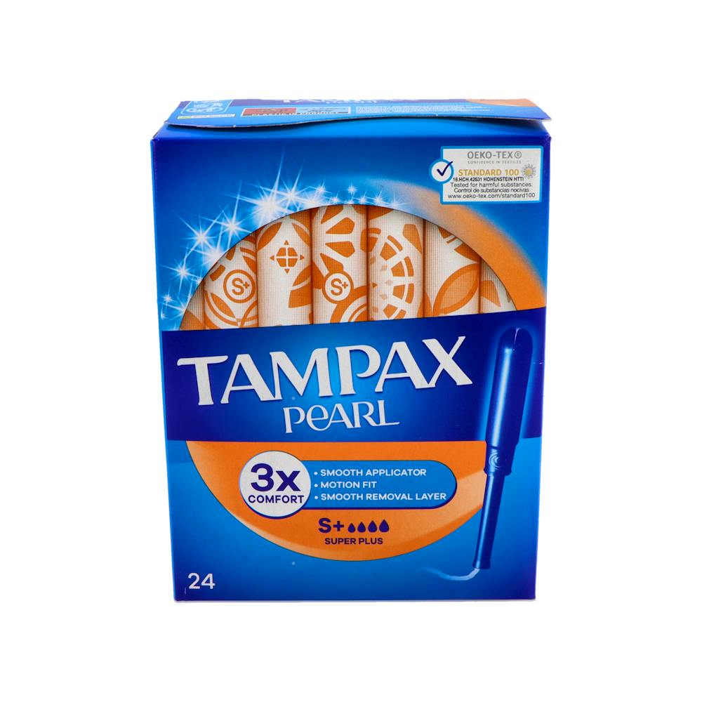 TAMPONES TAMPAX PEARL SUPER PLUS 24