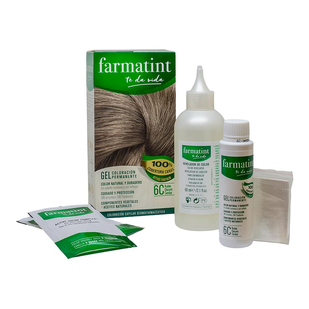 FARMATINT 135 ML RUBIO OSCURO CENIZA 6C