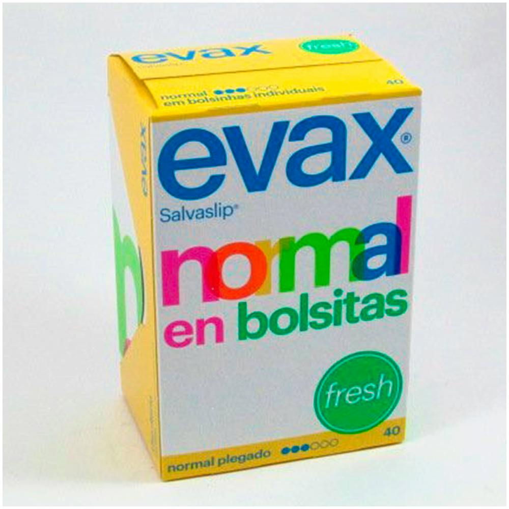 EVAX SALVASLIP FRESH NORMAL 40 UNIDADES
