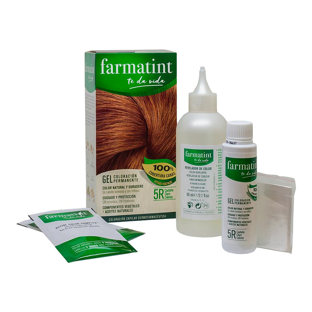 FARMATINT 1 ENVASE 135 ML TONO 5R CASTAÑO CLARO COBRIZO