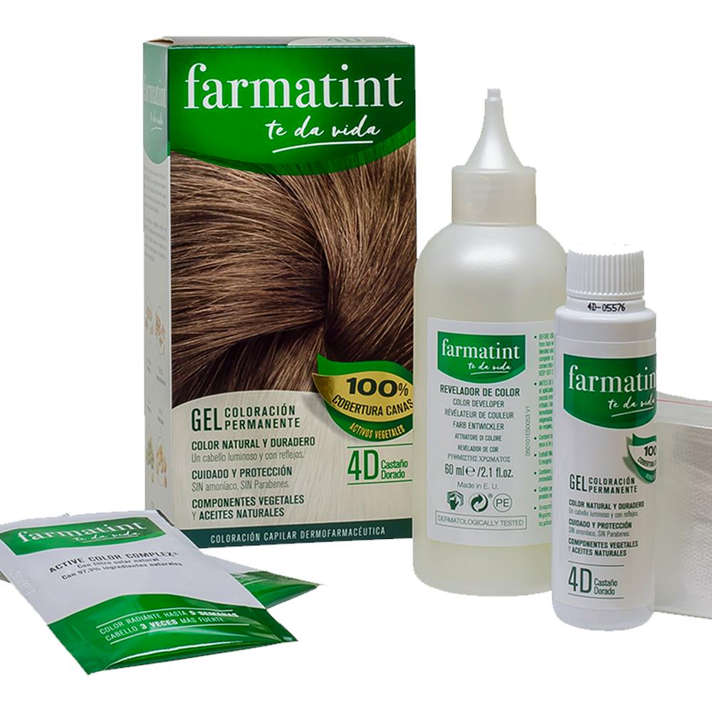FARMATINT 4D CASTAÑO DORADO 130 ML