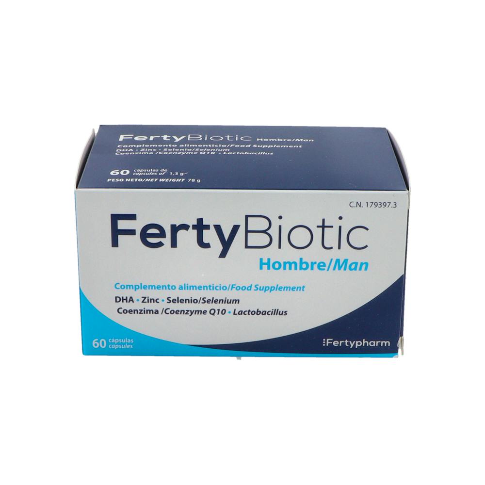 FERTYBIOTIC HOMBRE 60 CAPSULAS
