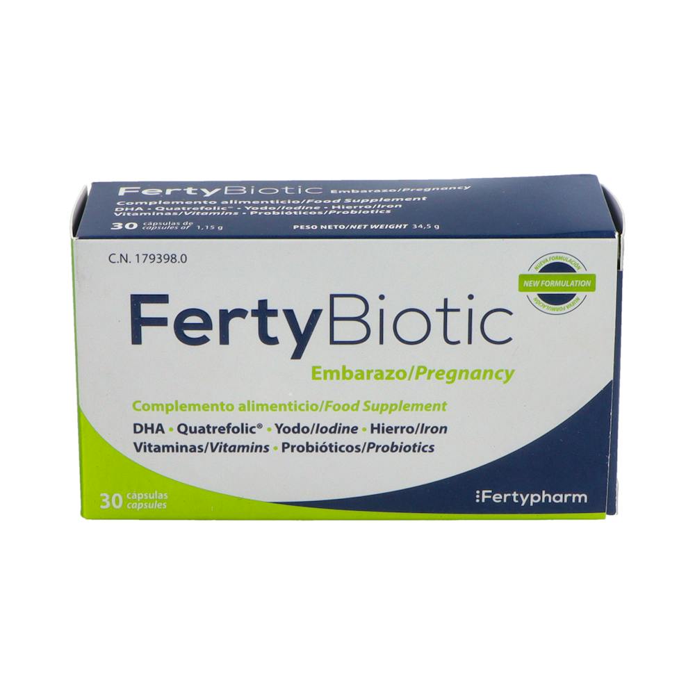 FERTYBIOTIC EMBARAZO 30 CAPSULAS