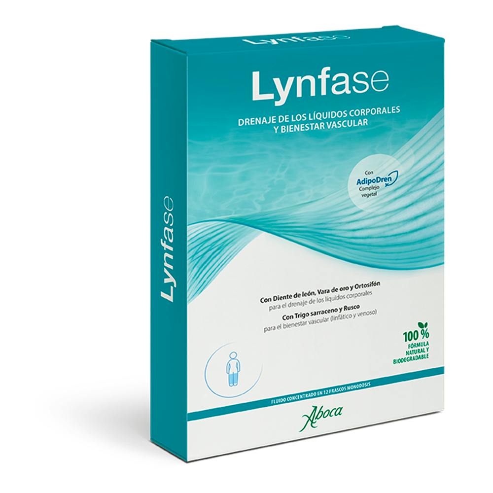 ABOCA LYNFASE CONCENTRADO FLUIDO MONODOSIS 12 FRASCOS
