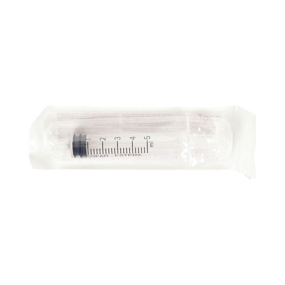 JERINGA S/ AGUJA 3 PIEZAS ESTERIL ACOFAR 5 ML