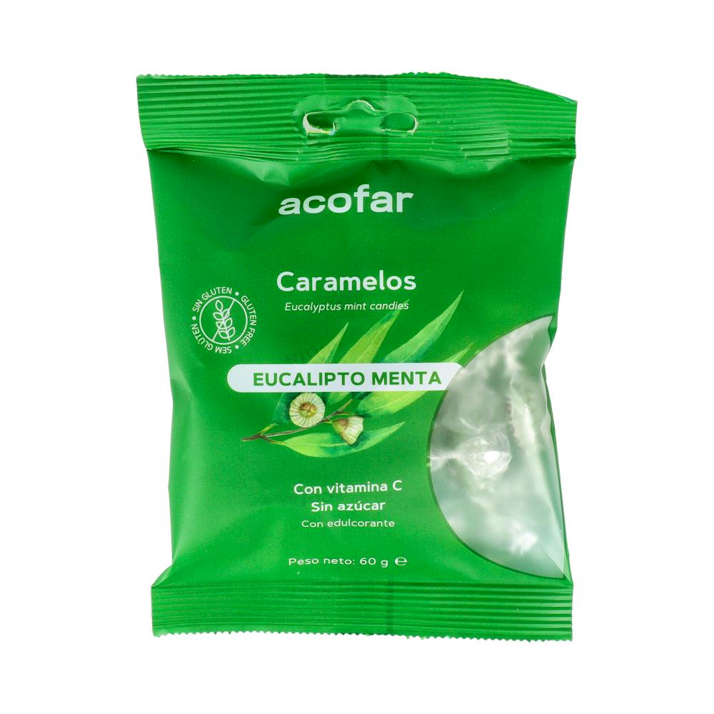 ACOFARSWEET CARAMELOS S/ AZUCAR EUCALIPTUS MENT