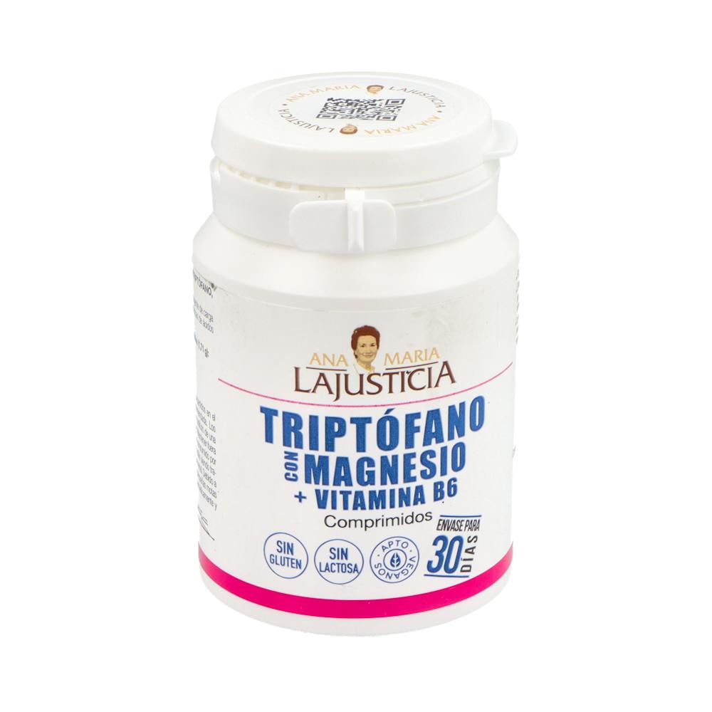 ANA MARIA LA JUSTICIA TRIPTOFANO CON MAGNESIO Y VIT B6 60 COMP