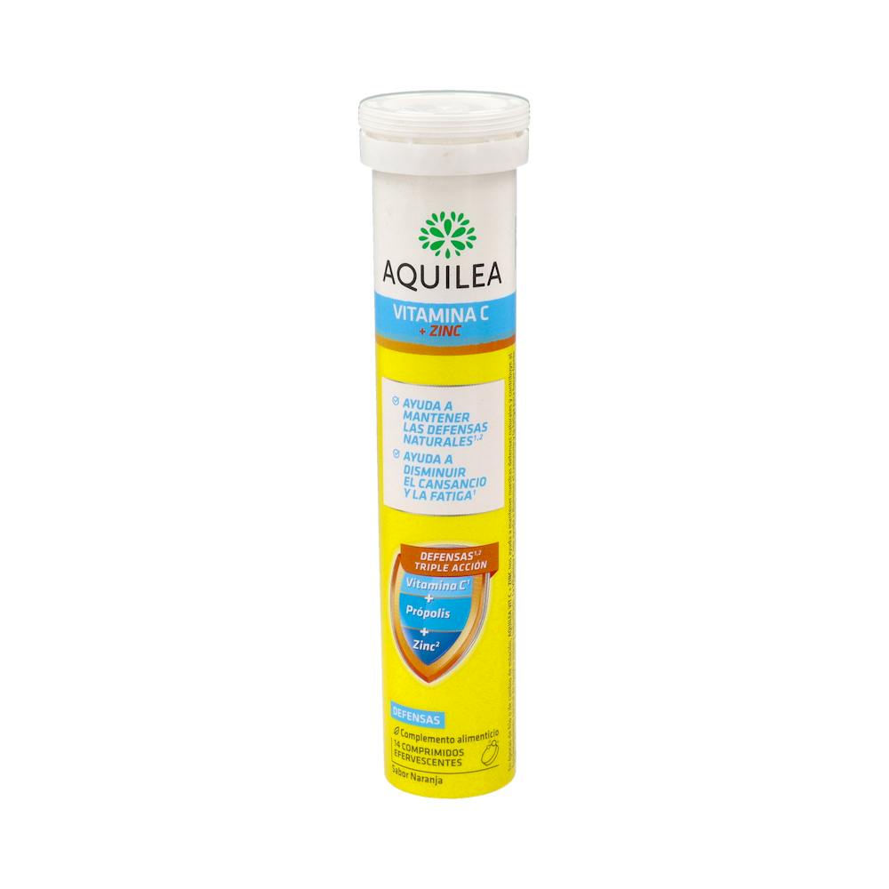 AQUILEA VITAMINA C + ZINC 14 COMPRIMIDOS EFERVES
