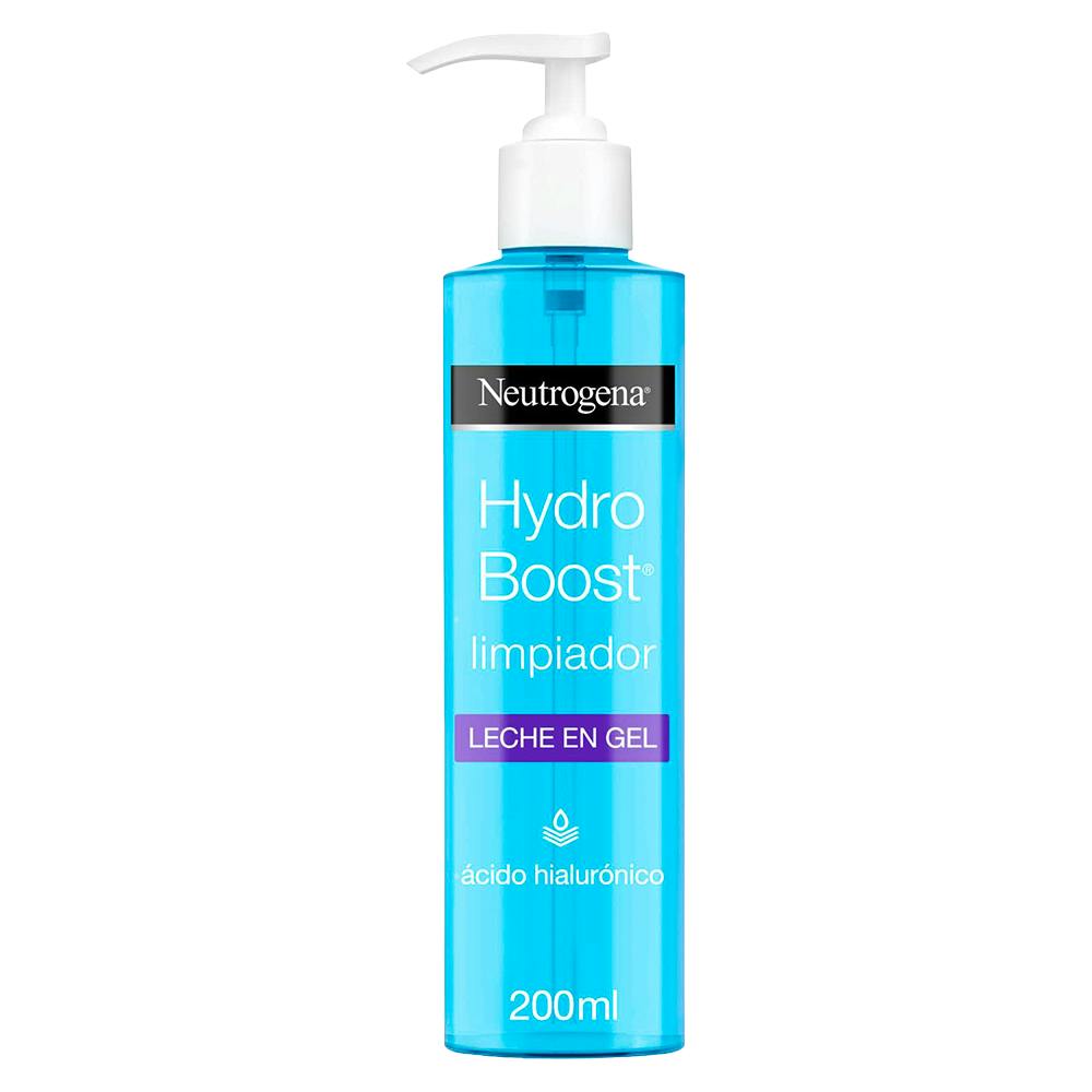 NEUTROGENA HYDRO BOOST LECHE LIMPIADORA HIDRATANTE EN GEL 1 ENVASE 200 ML