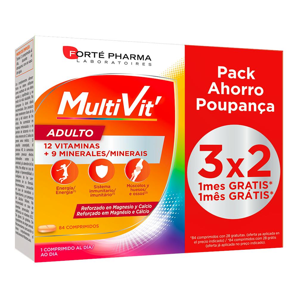 MULTIVIT ADULTO 84 COMPRIMIDOS