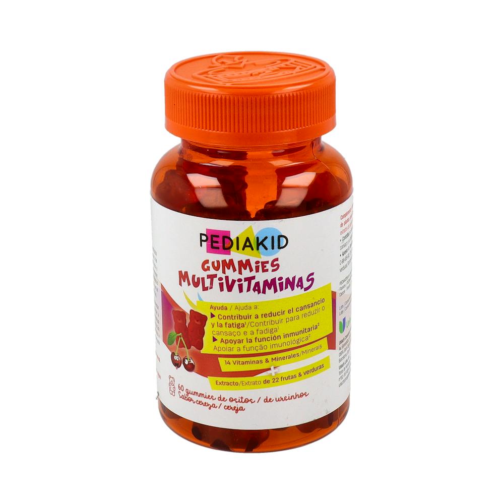 PEDIAKID GOMINOLAS MULTIVITAMINAS CEREZA 60 GOMINOLAS