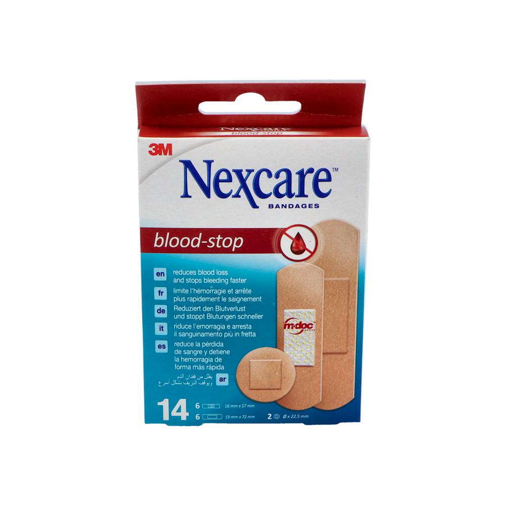 NEXCARE BLOOD STOP APOSITO COAGULANTE 14 U