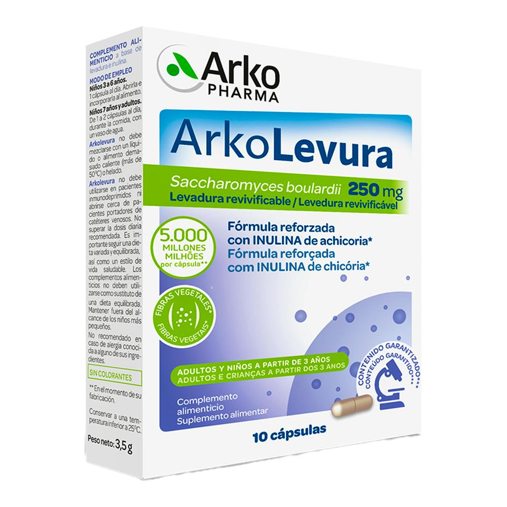 ARKOLEVURA FORTE 250MG 10CAPS