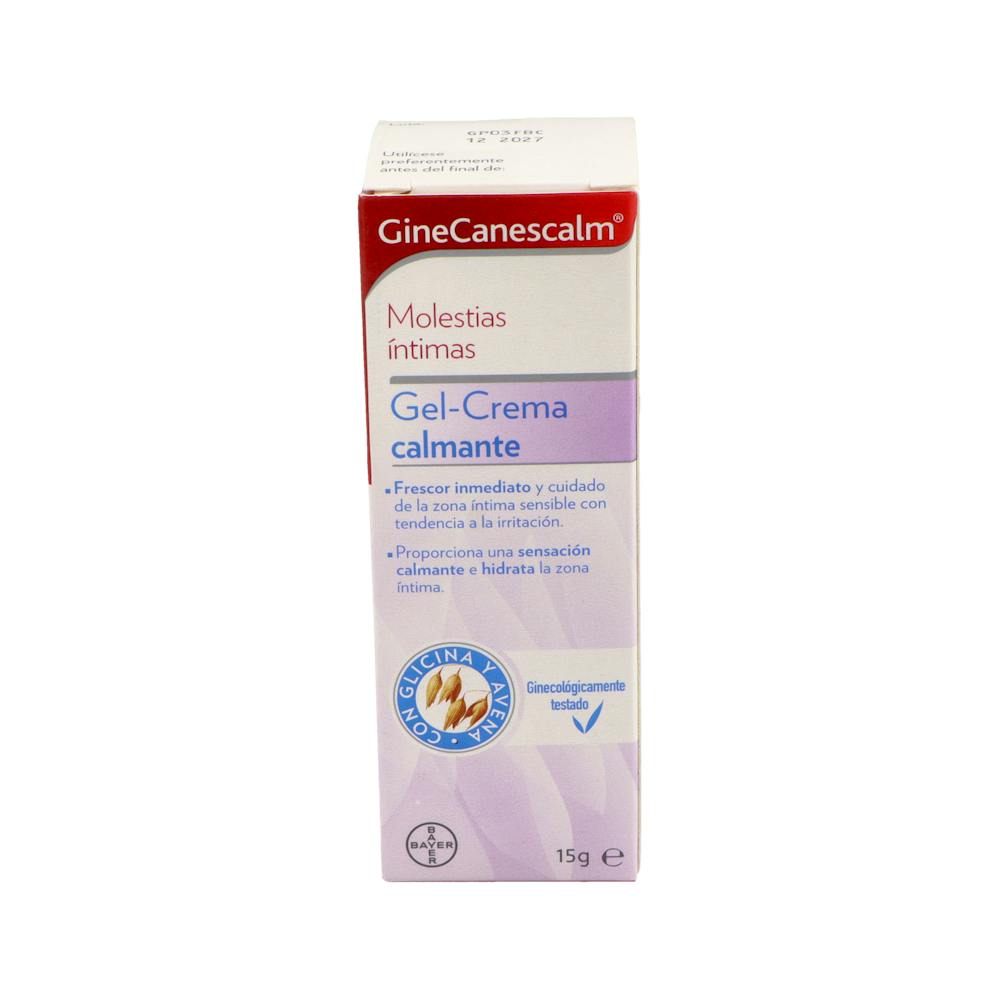 GINECANESCALM GEL CREMA 15 G