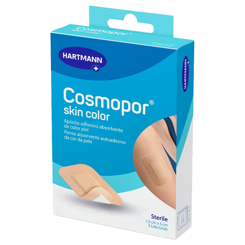 COSMOPOR SKIN COLOR 72X5 5 APOSITOS (CON PROTECCION SPF 50+)