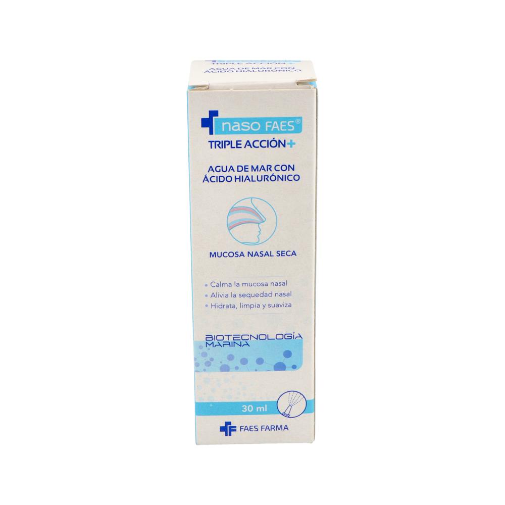 NASO FAES TRIPLE ACCION+ LIMPIEZA NASAL 30 ML