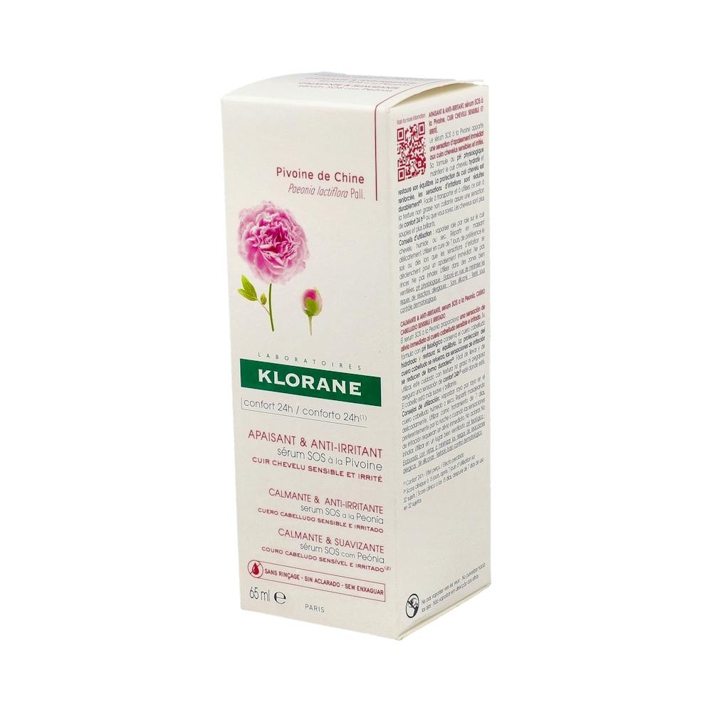 KLORANE SERUM SOS IRRITACIONES A LA PEONIA 65 ML