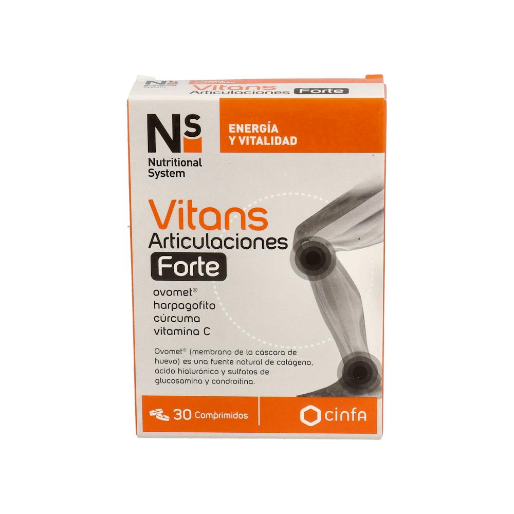 NS VITANS ARTICULACIONES FORTE 30 COMPR