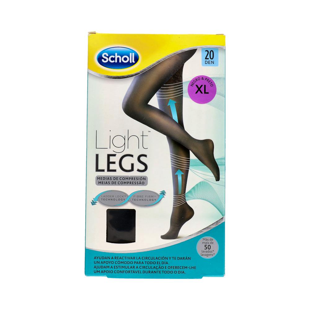 SCHOLL MEDIAS LIGERA 20DEN NEG