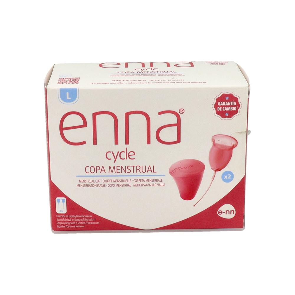 COPA MENSTRUAL ENNA TALLA L CYCLE EASY CUP 2 UNI