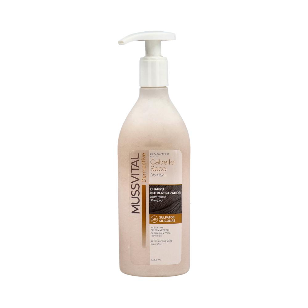 MUSSVITAL DERMACTIVE CHAMPU CABELLO SECO