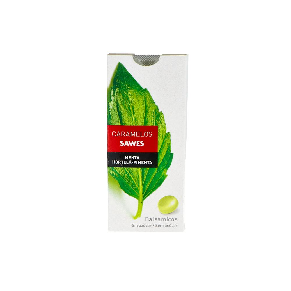 SAWES CARAMELOS BLISTER SIN AZUCAR MENTHE BLIST