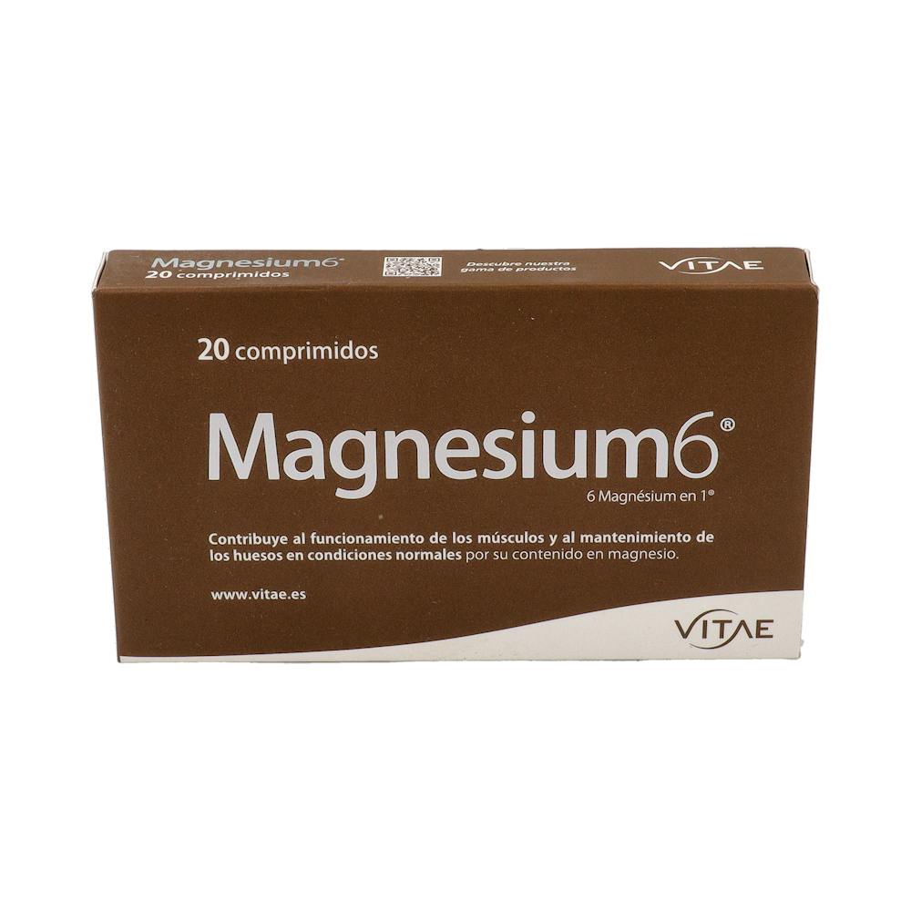 VITAE MAGNESIUM 6 20 COMPRIMIDOS