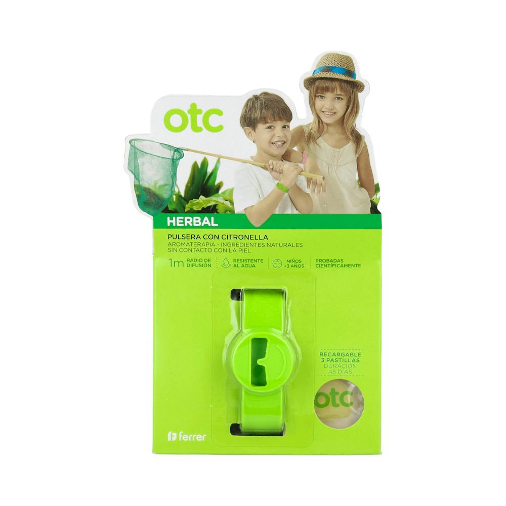 OTC HERBAL PULSERA CITRONELA VERDE