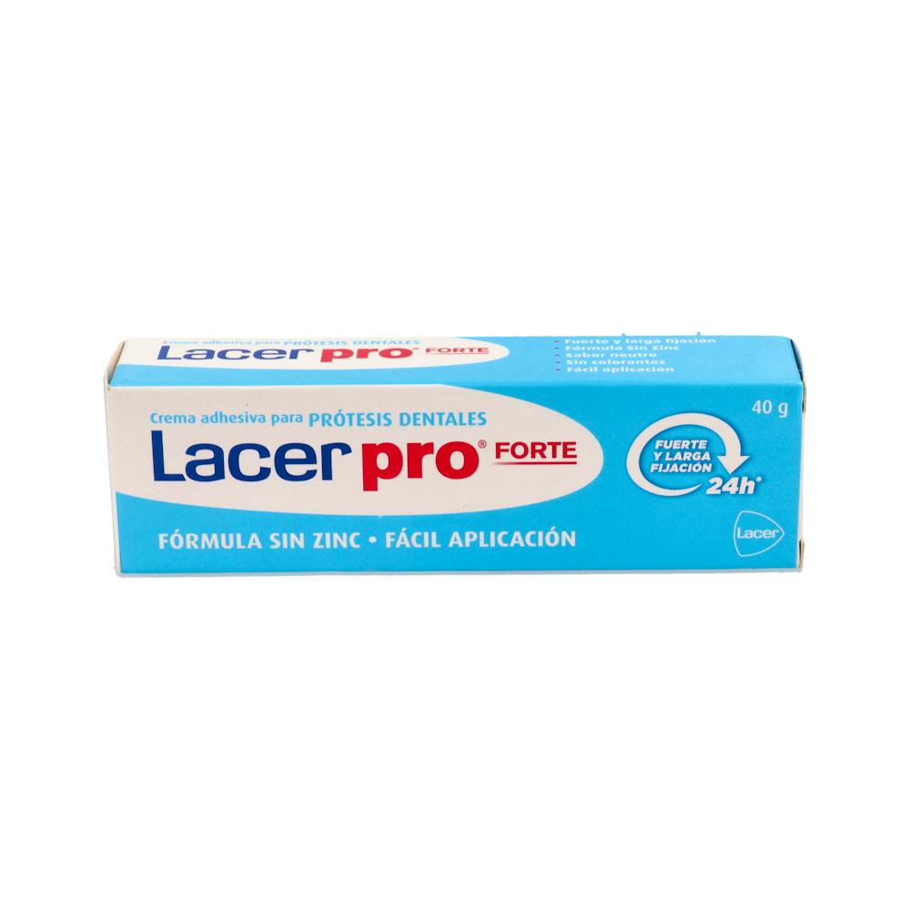 LACERPRO FORTE ADHESIVO PROTESIS DENTAL 1 ENVASE 40 G