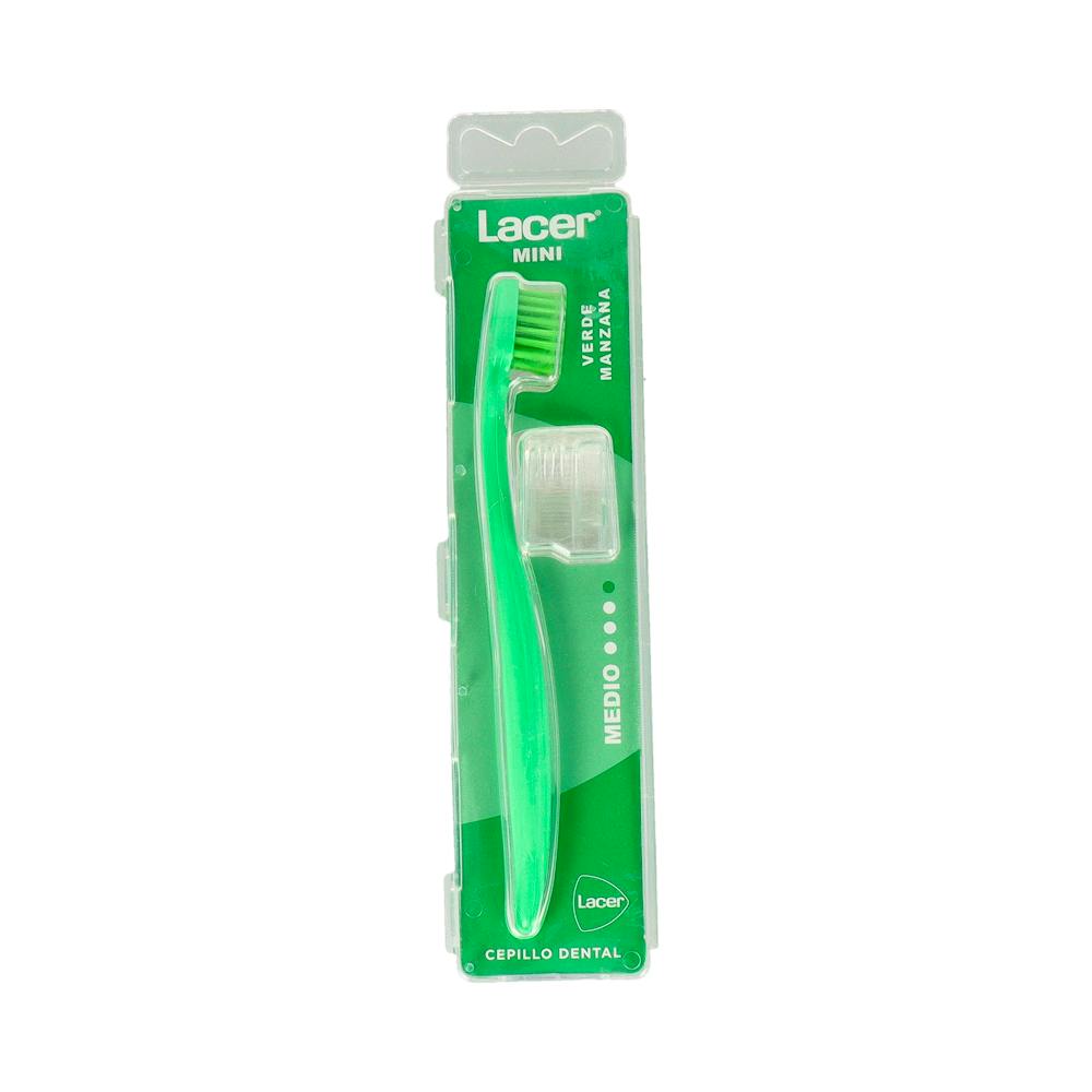 CEPILLO DENTAL ADULTO LACER MINI 1 UNIDAD MEDIO