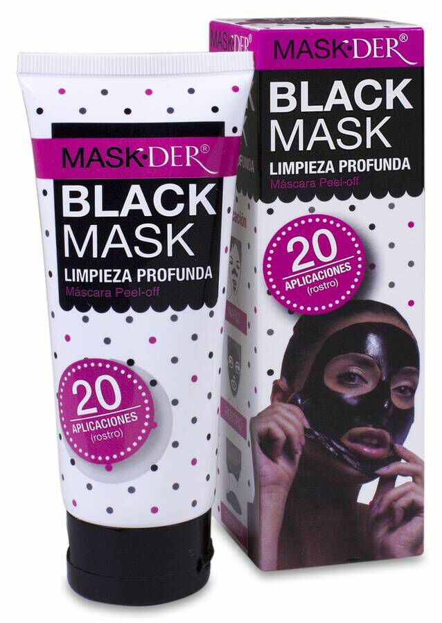 MASKDER BLACK MASK MASCARA LIMPIEZA PROFUNDA 100 ML