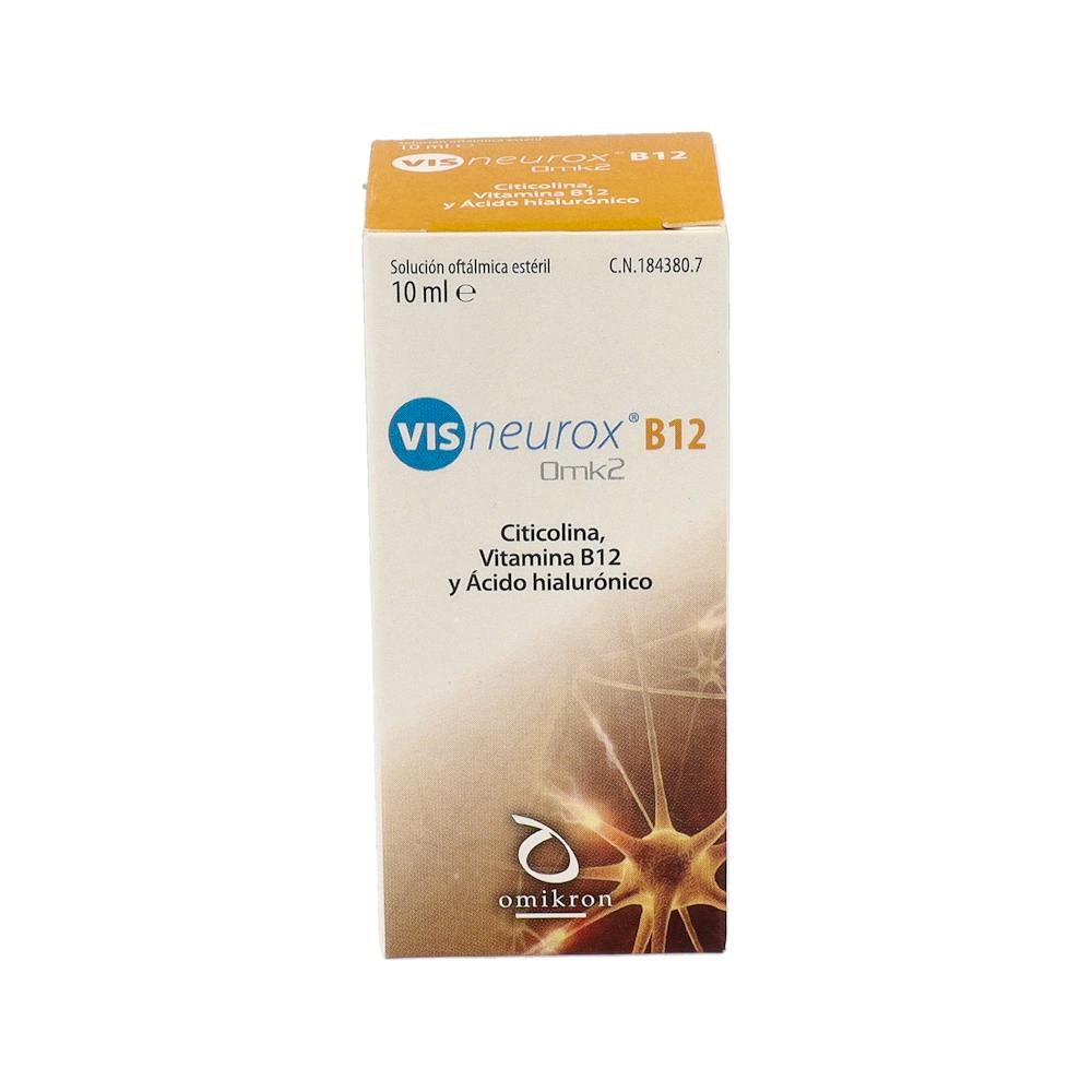VISNEUROX B12 OMK2 SOLUCION OFTALMICA ESTERIL;;10 ML