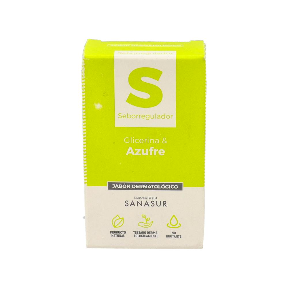 SANASUR JABON GLICERINA AZUFRE PASTILLA 100 G