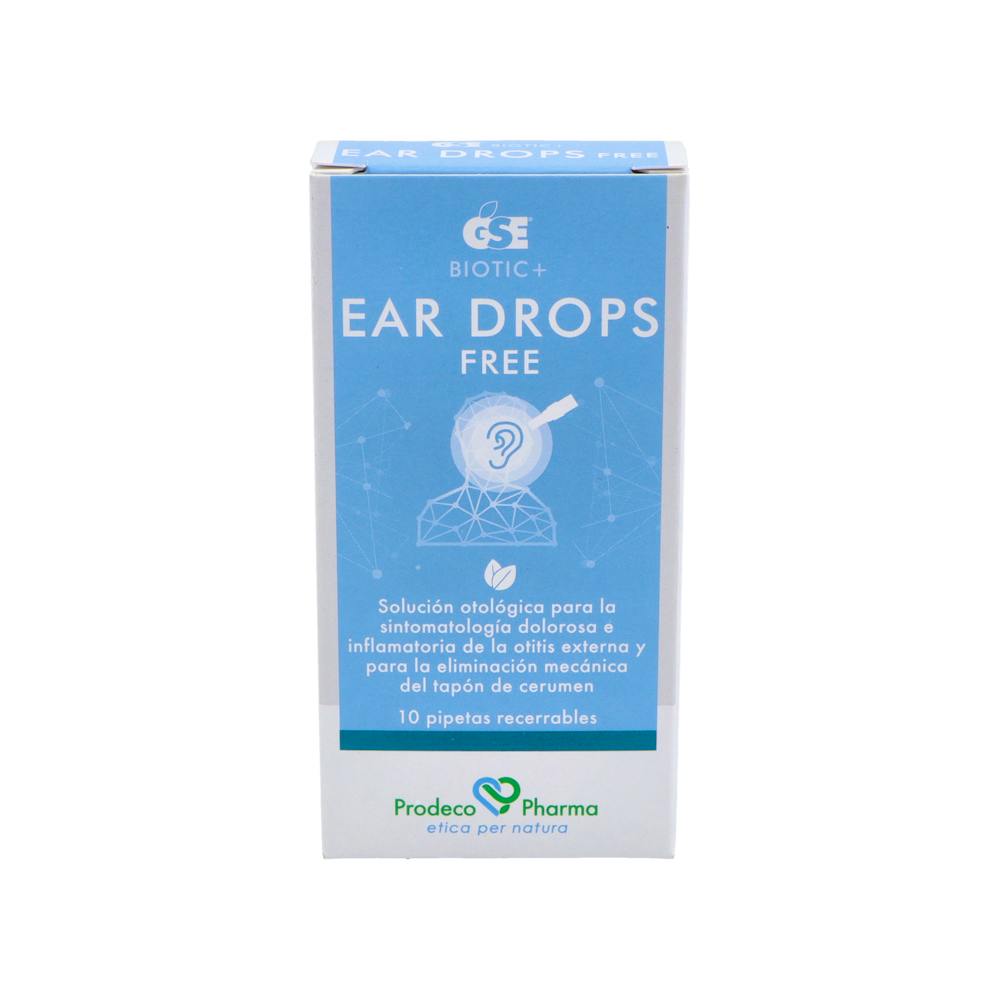 PRODECO PHARMA GSE EAR DROPS FREE 10 PIPETAS