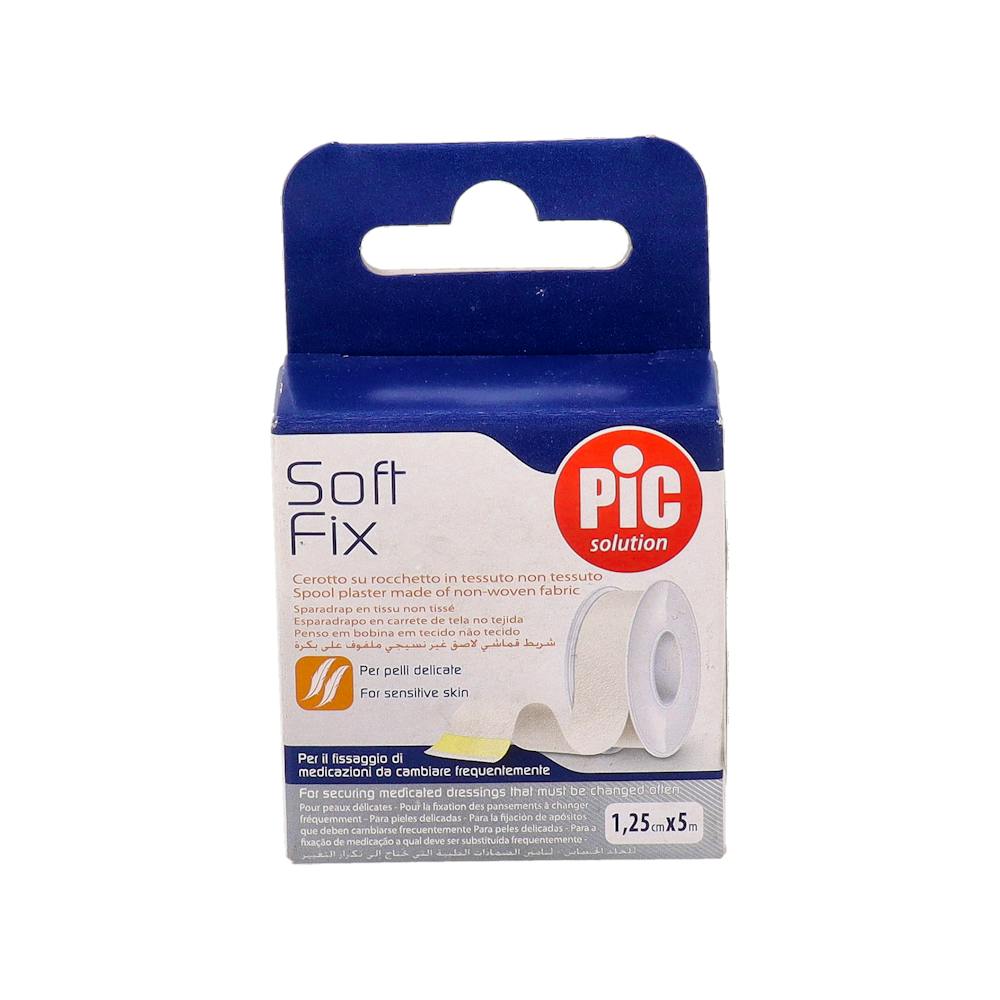ESPARADRAPO PIC SOFT FIX TEJIDO SIN TEJER BLANCO 5 M X 125 CM